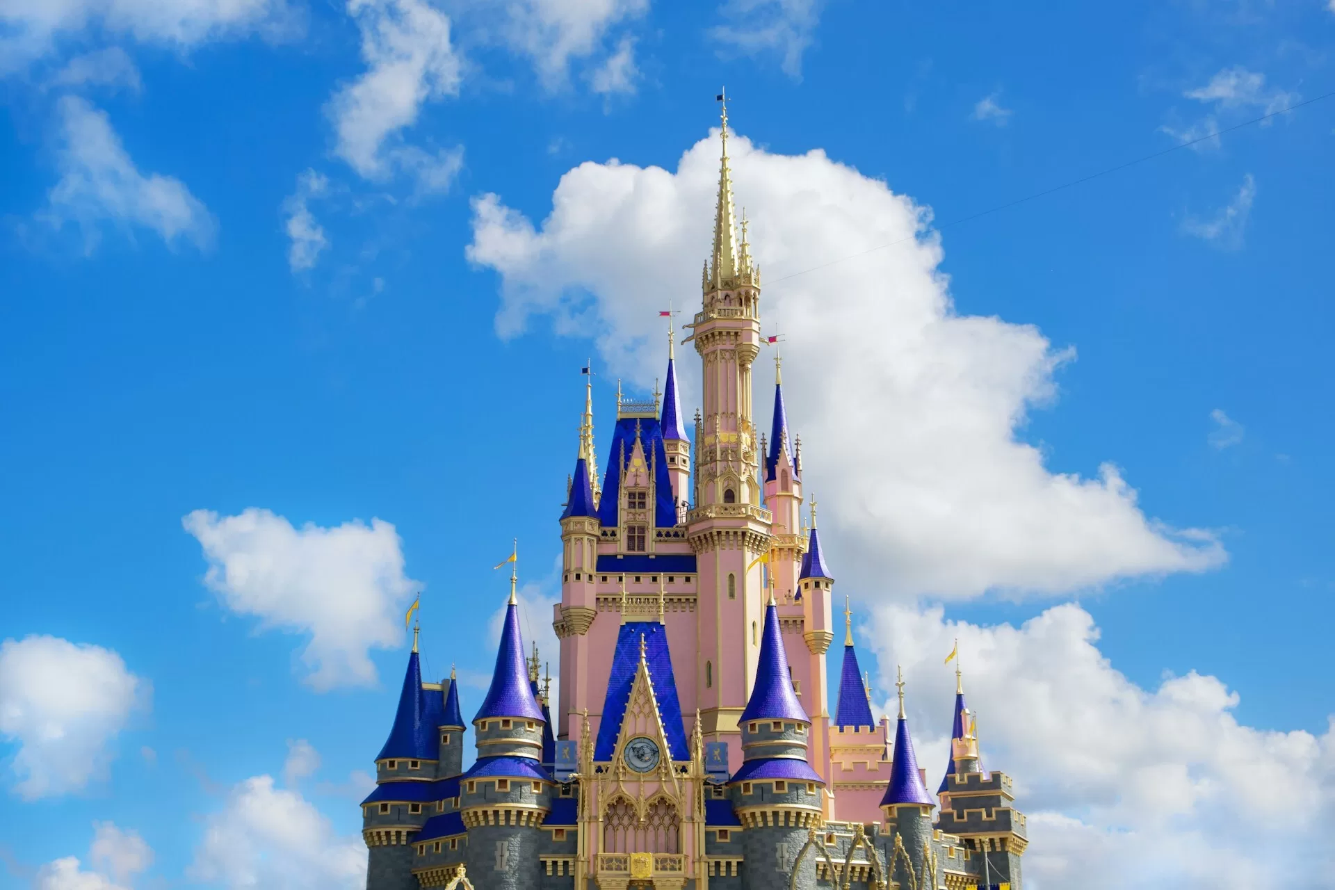 Het kasteel van Walt Disney World in Orlando