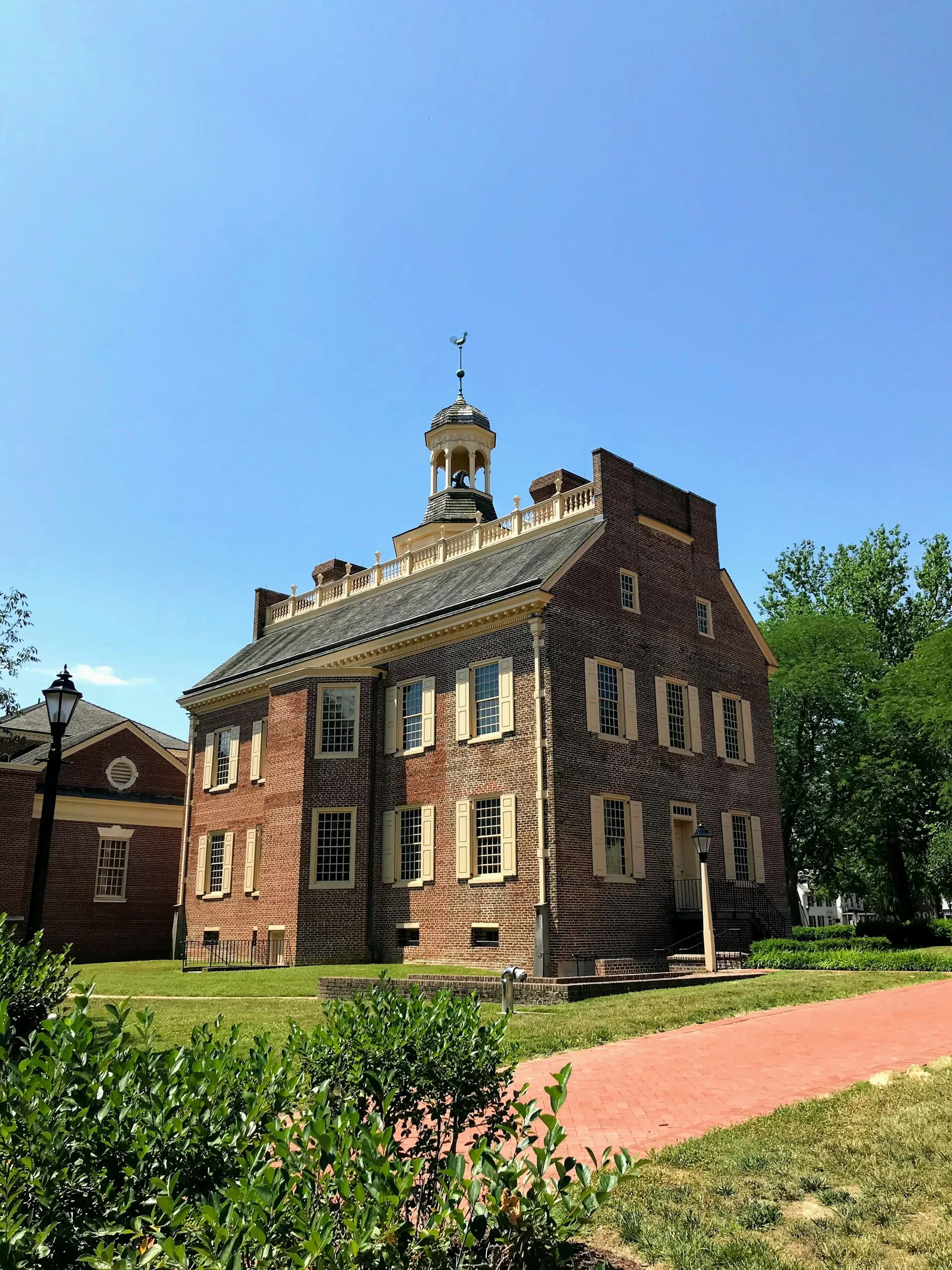 Het Old State House in Dover, Delaware