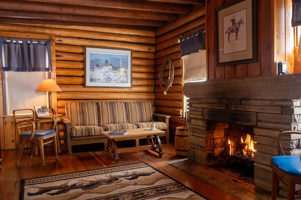 Een kamer in de Circle Bar Guest Ranch in Hobson