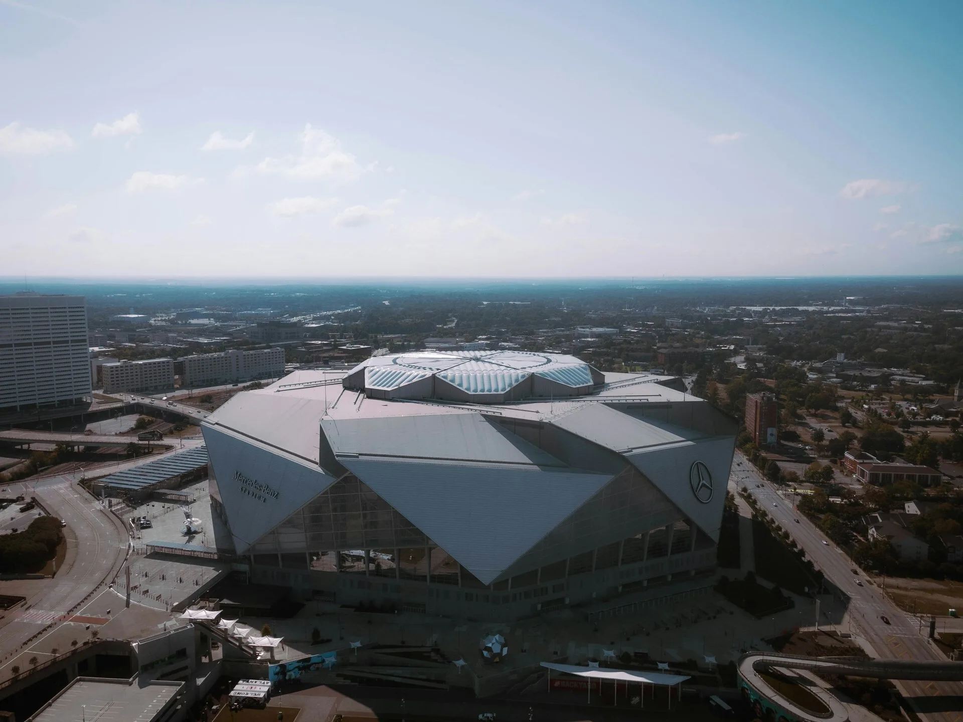 Mercedes Benz Stadium in Atlanta