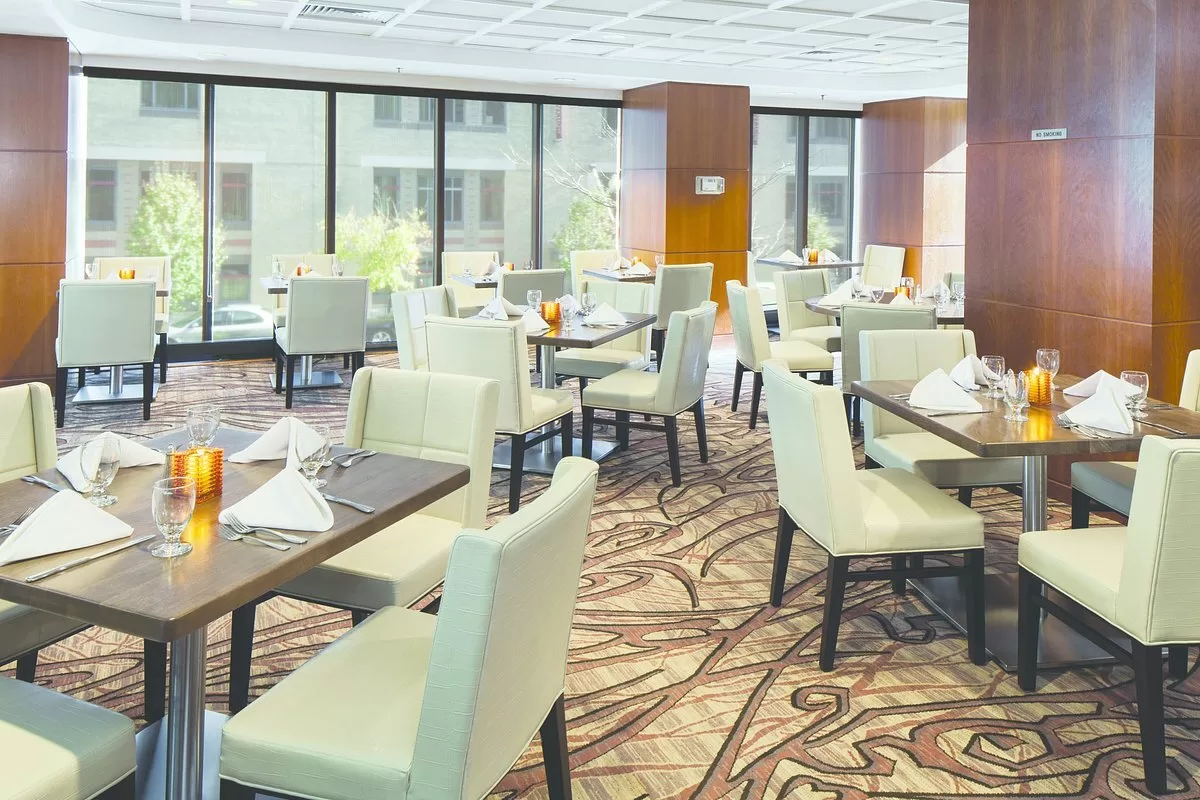 Restaurant in het Hotel Double Tree Downtown Boston