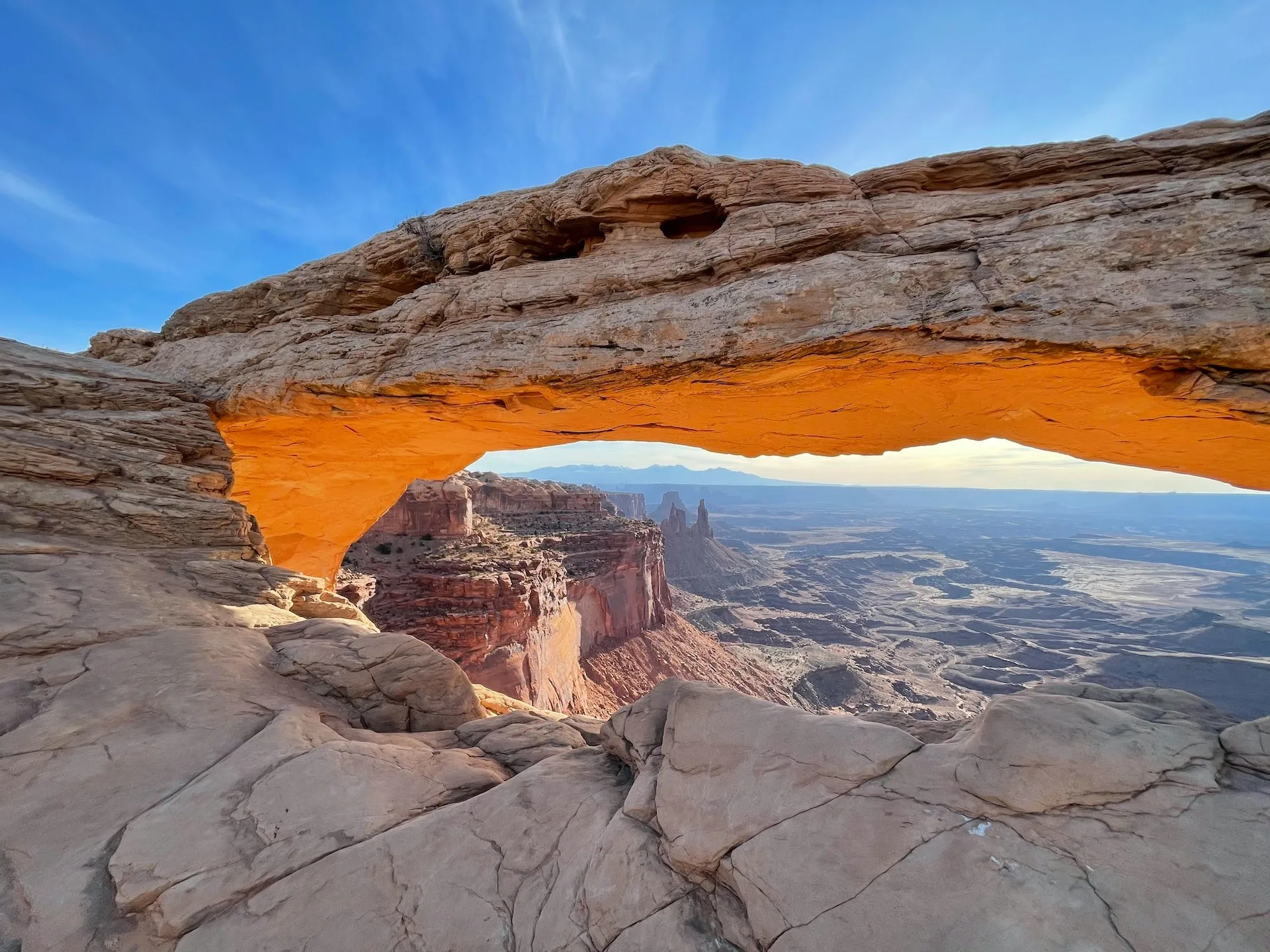 Rotsformaties van Canyonlands National Park in Utah