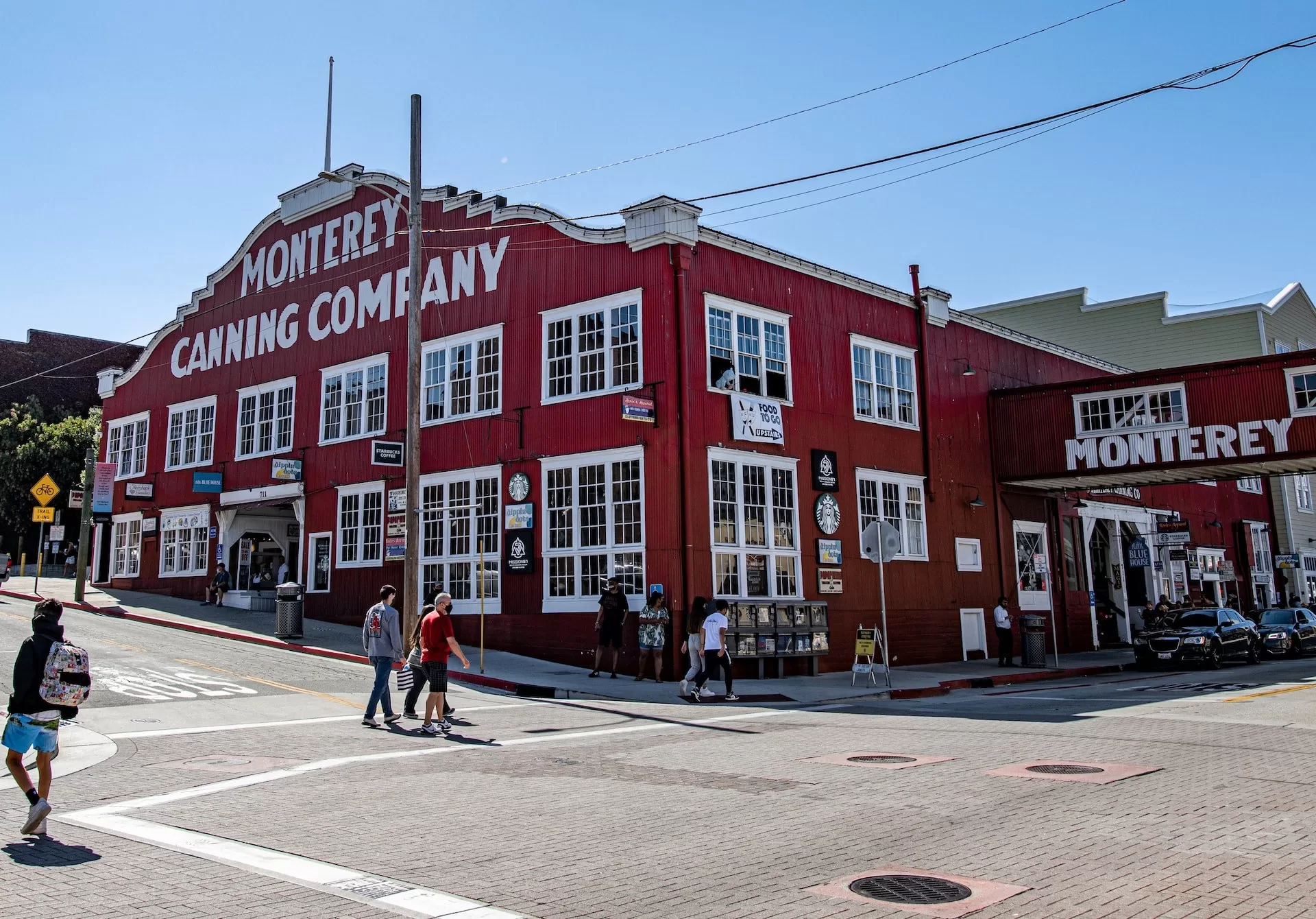 De Canning Company aan Cannery Row in Monterey Californie