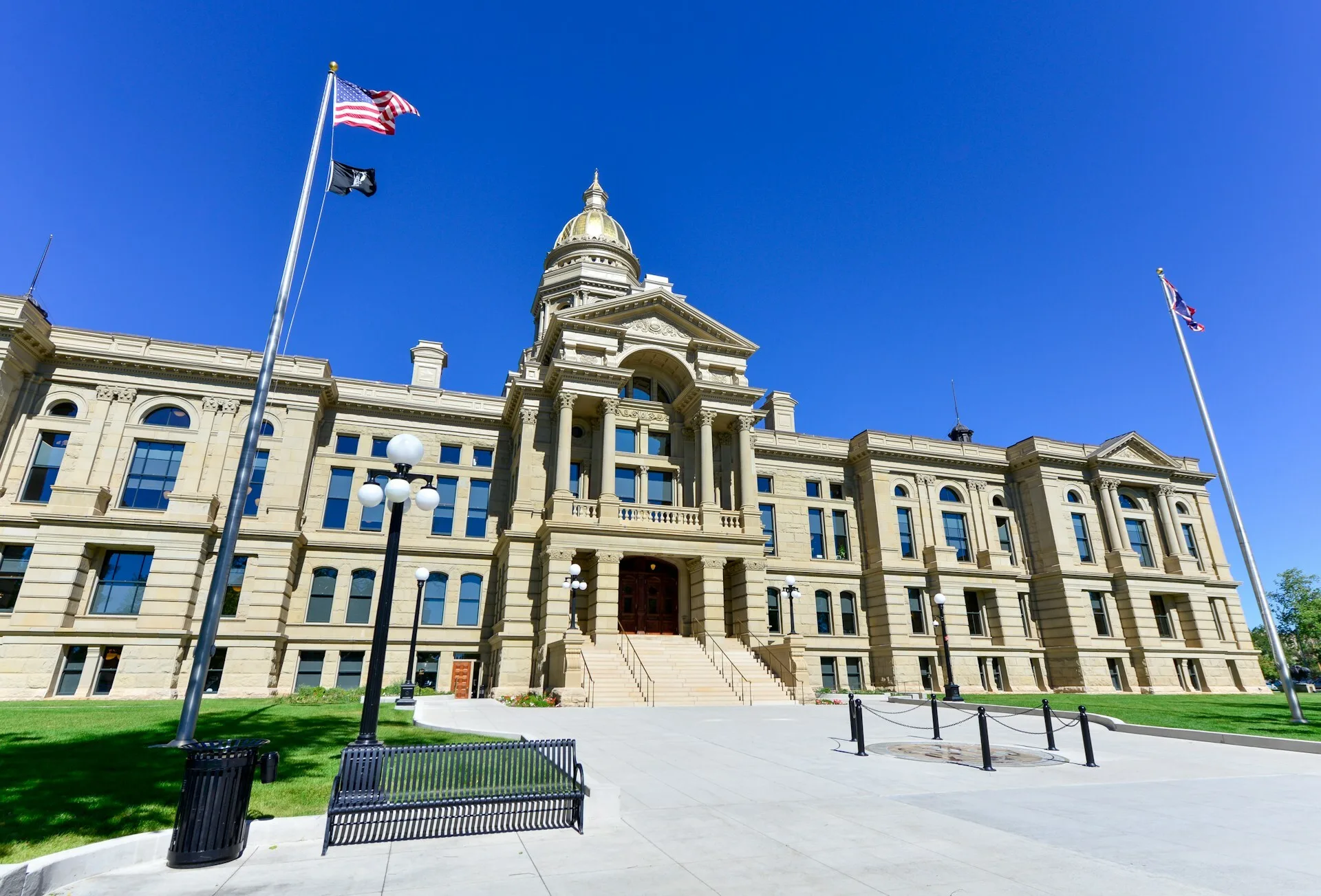 Wyoming State Capitol in Cheyenne