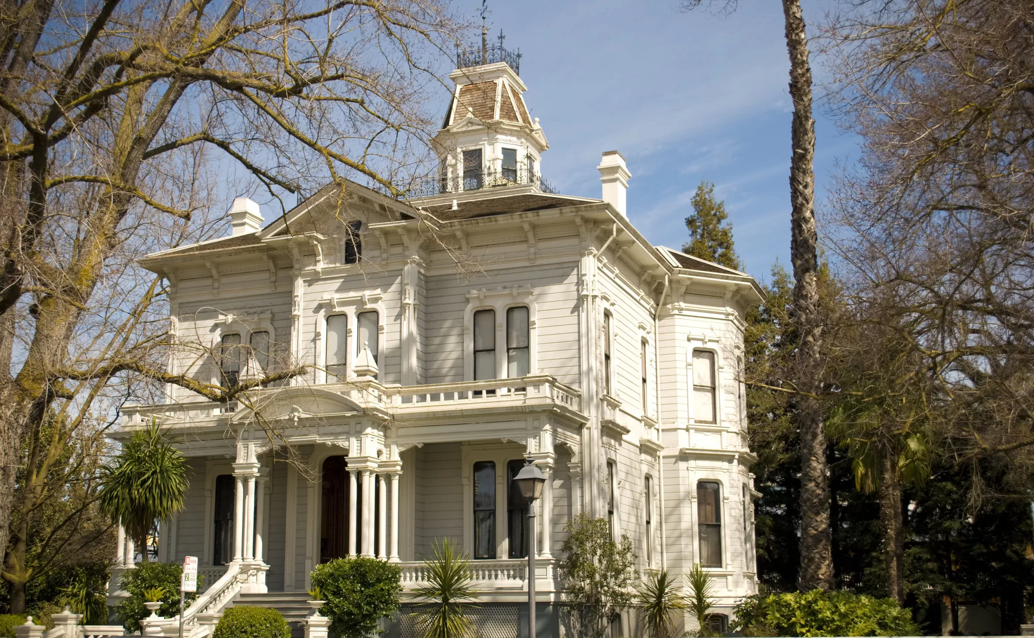 Modesto's McHenry Mansion in Victoriaanse stijl in Californië