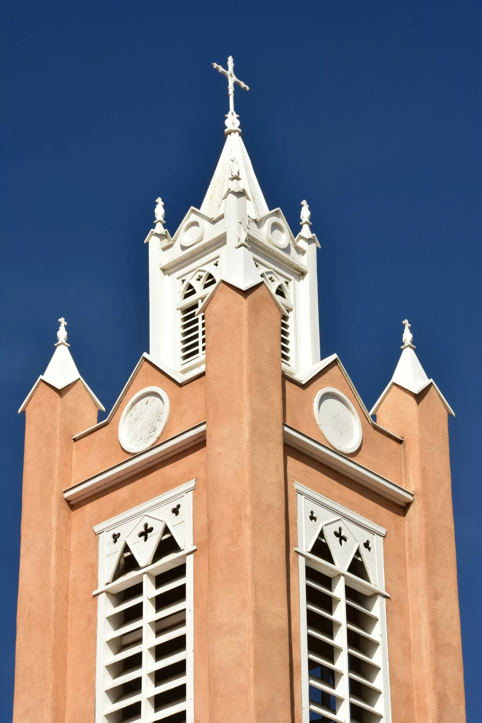 Kerktoren in Albuquerque, New Mexico