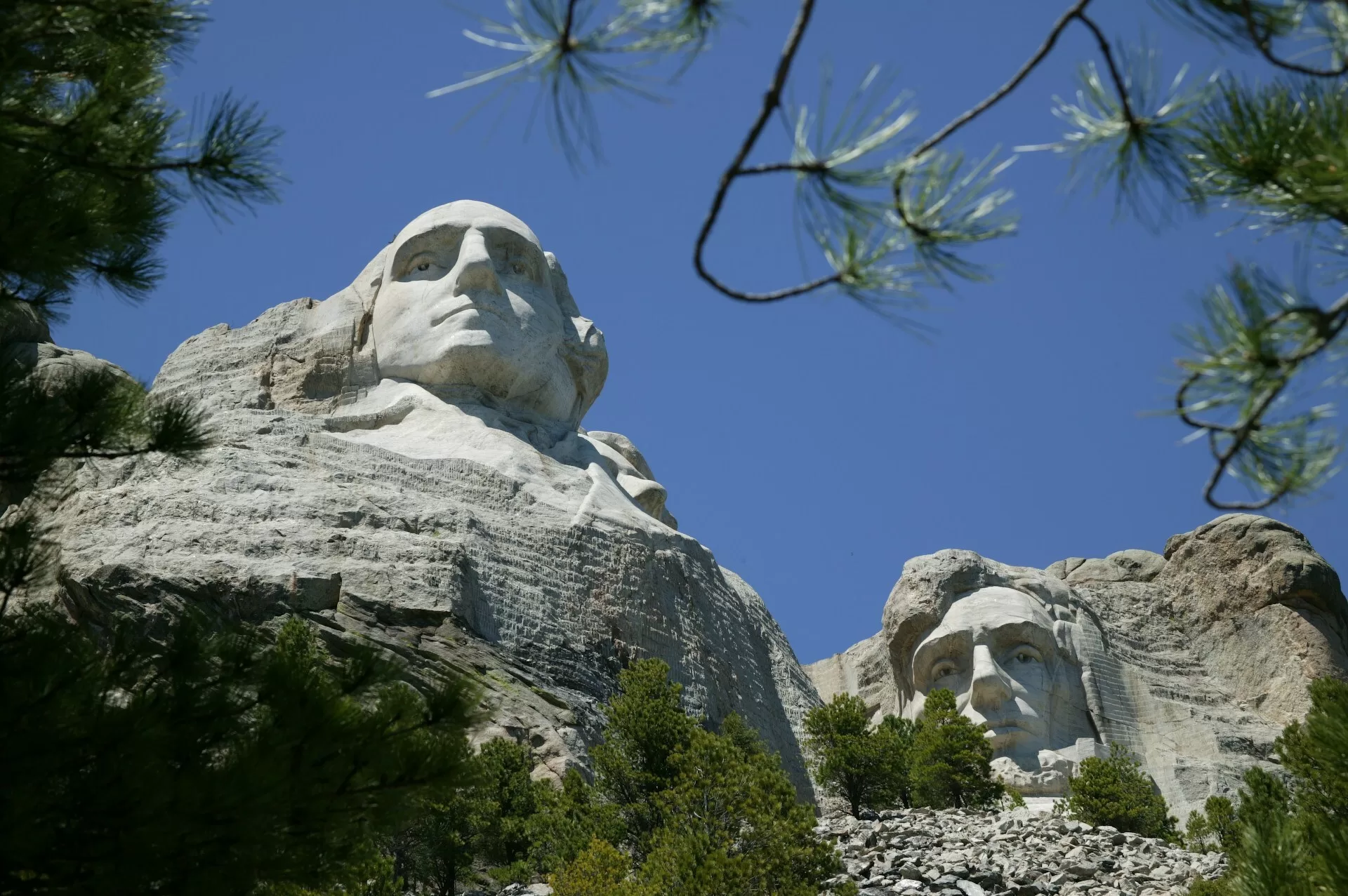 Mount Rushmore National Memorial in de buurt van Rapid City