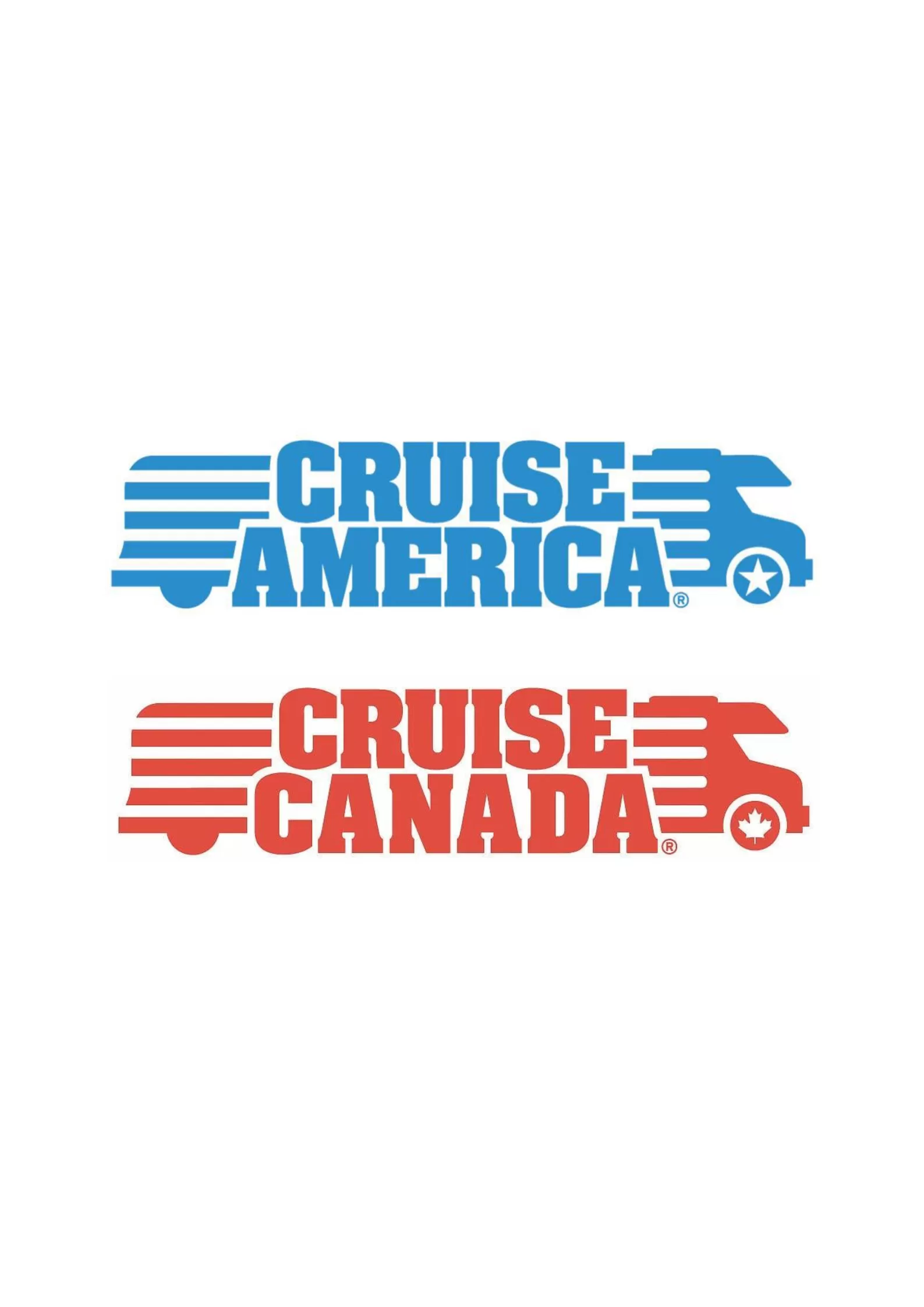 Het logo van Cruise America en Canada