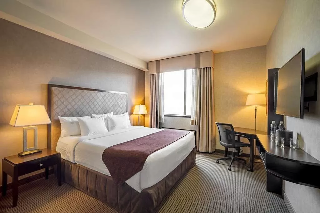 Standaardkamer in het Acclaim Calgary Airport