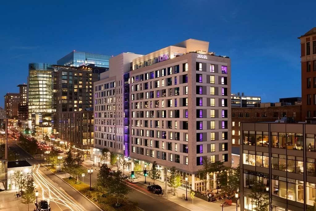 Exterior van het Hotel Yotel Boston