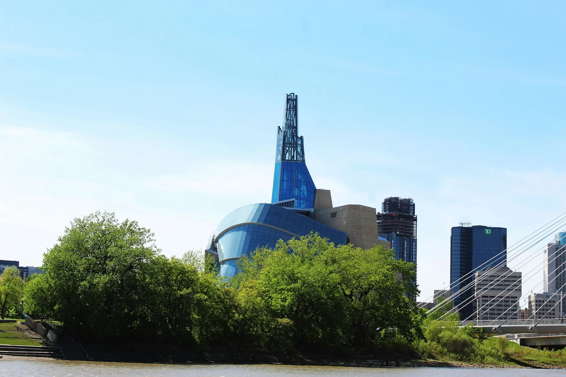 The Forks National Historic Site in Winnipeg, Manitoba