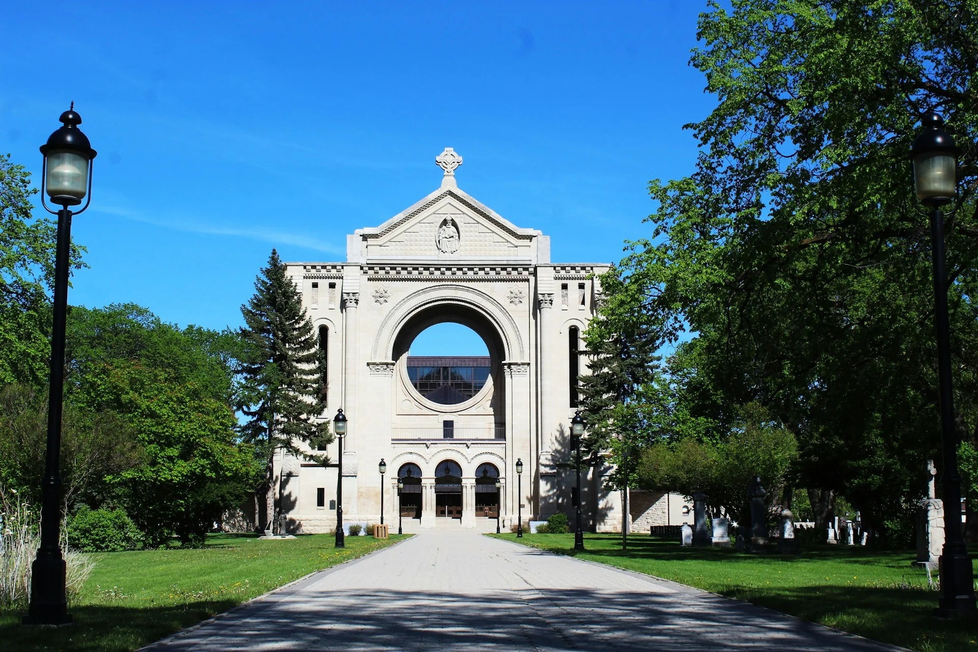 Een historisch gebouw in Winnipeg, Manitoba