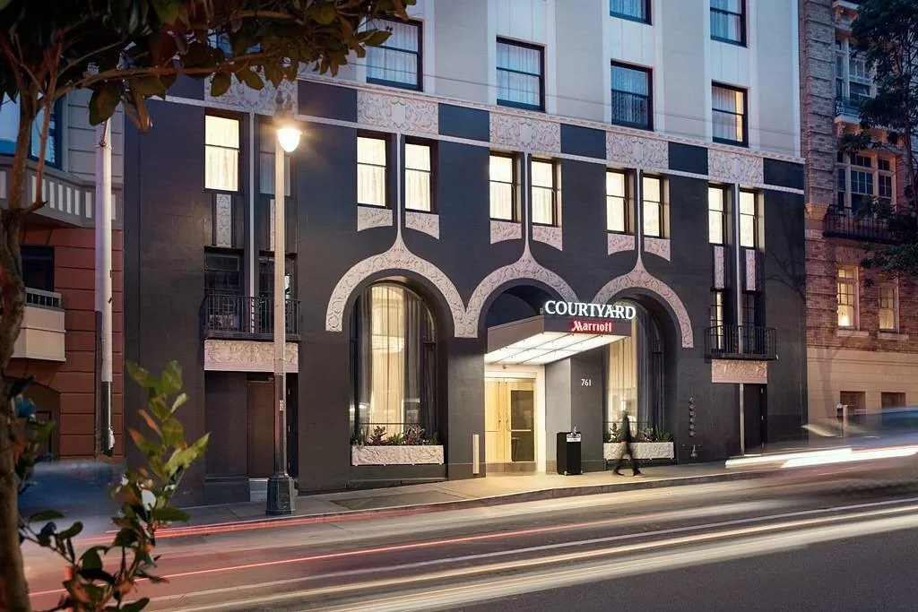 Exterior van het Hotel Courtyard by Marriott San Francisco Union Square San Francisco