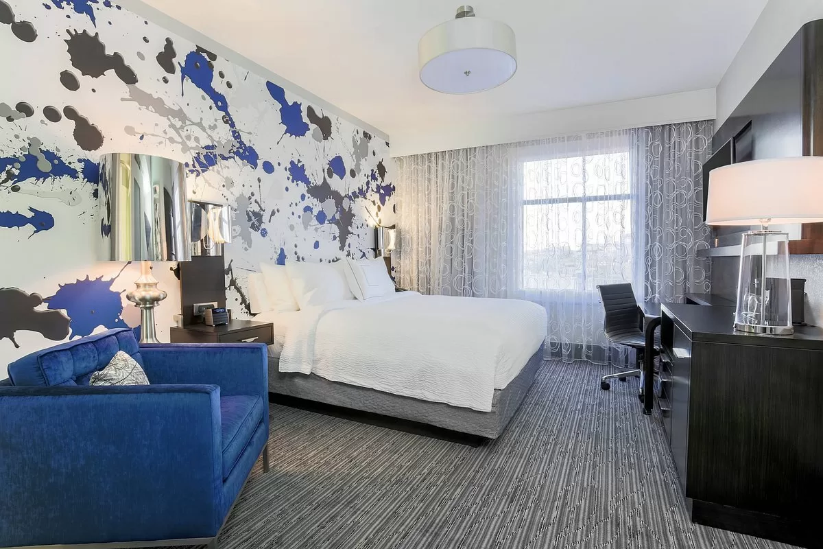 Standaardkamer in het Hotel Courtyard by Marriott San Francisco Union Square San Francisco