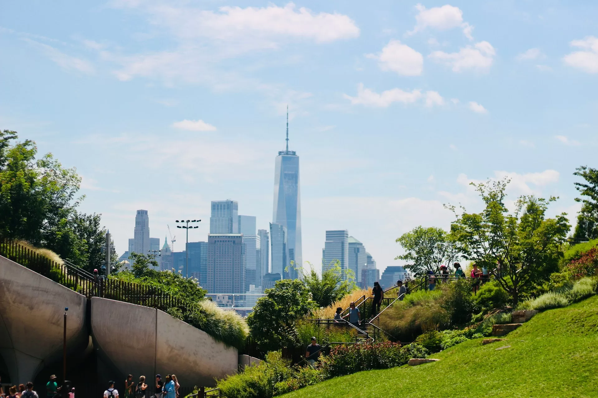 High Line in New York City vanuit Central Park