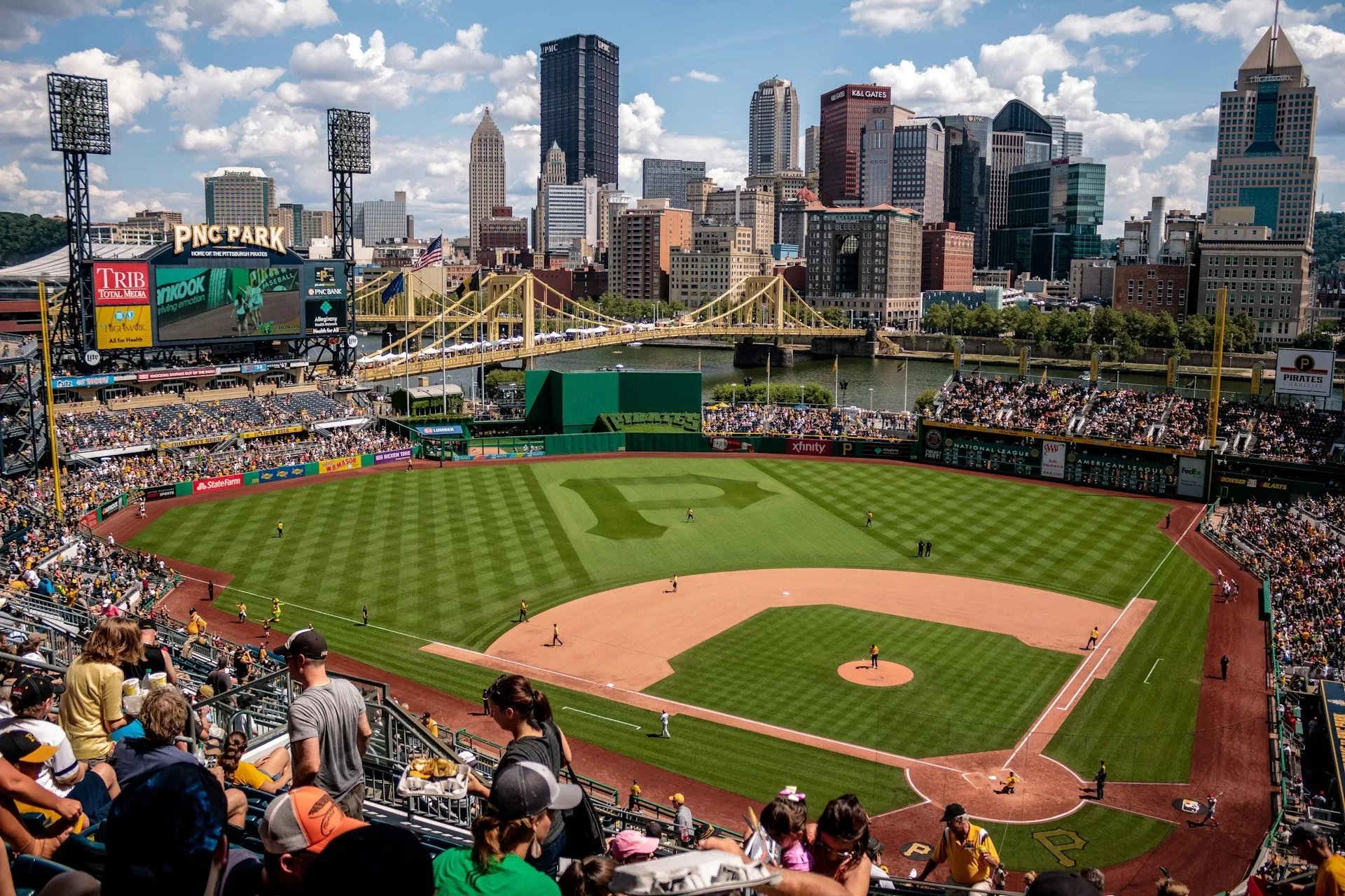 PNC Park honkbalstadion in Pittsburgh, Pennsylvania