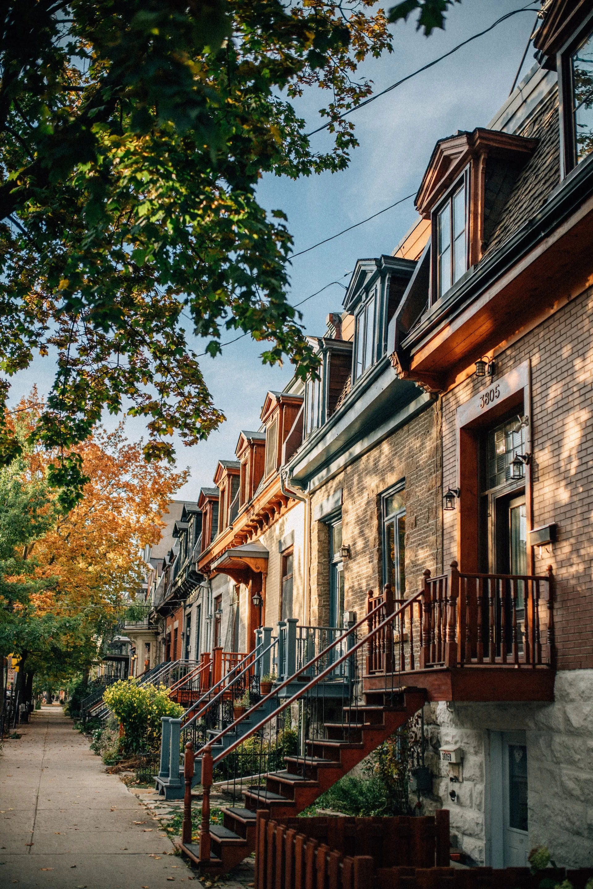 Le Plateau Mont Royal in het historische deel van Montreal