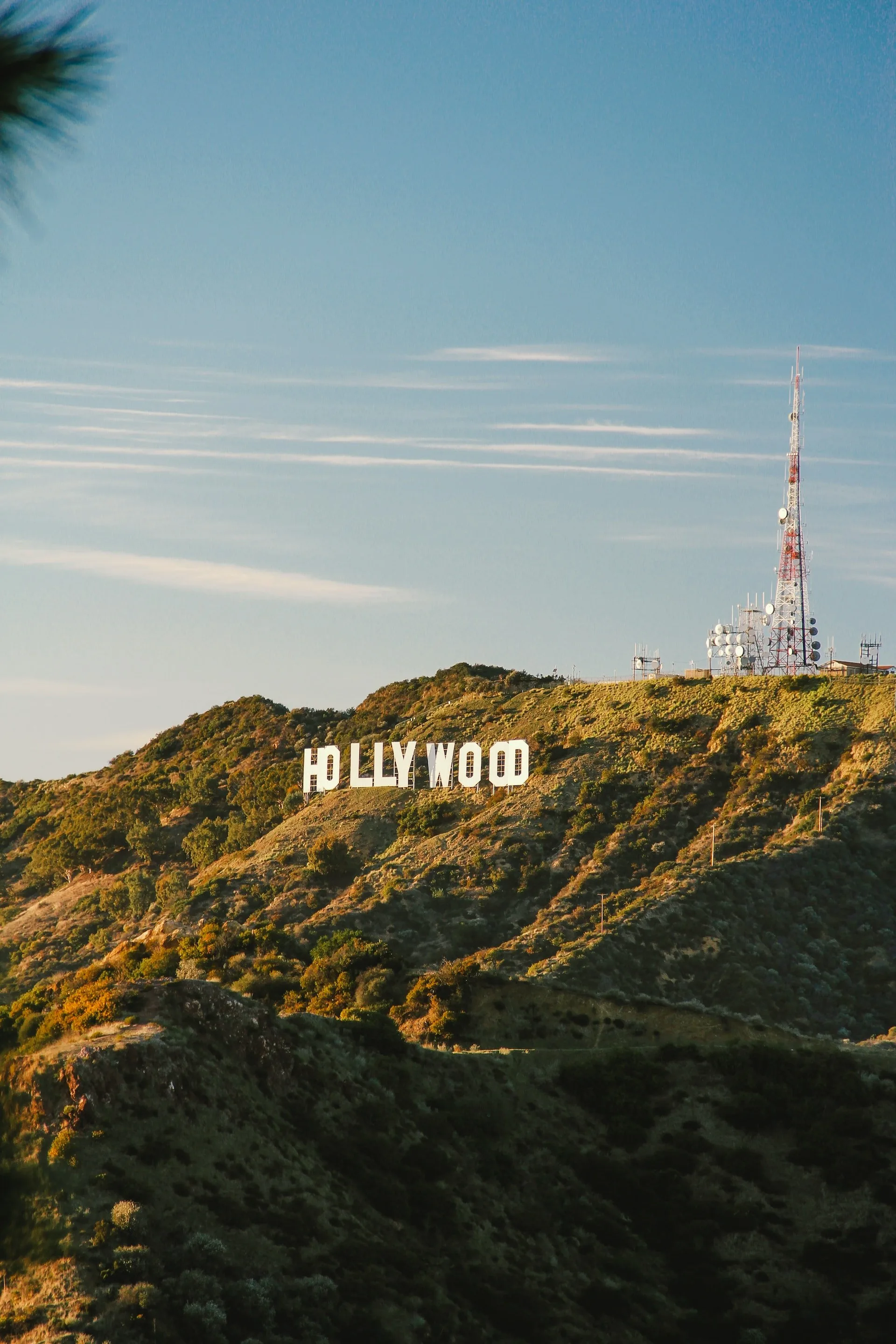 Hollywood sign in Los Angeles, Californië