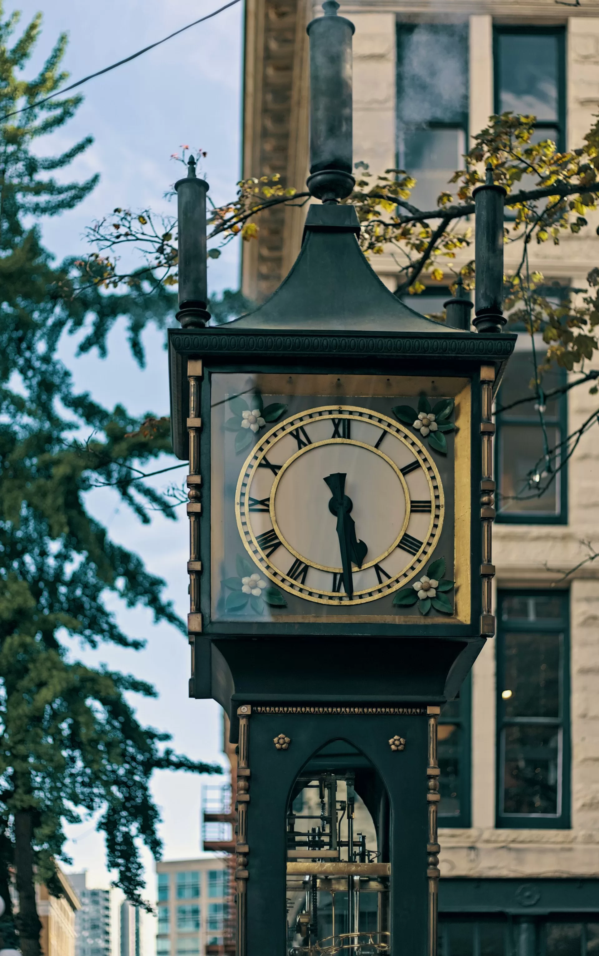 Gastown Steam Clock in Vancouver, British Columbia