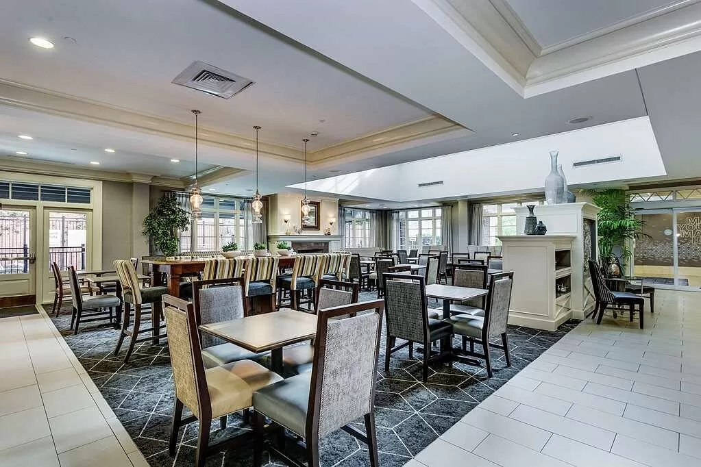 Restaurant in het Hotel Hampton Inn Suites Downtown Mobile