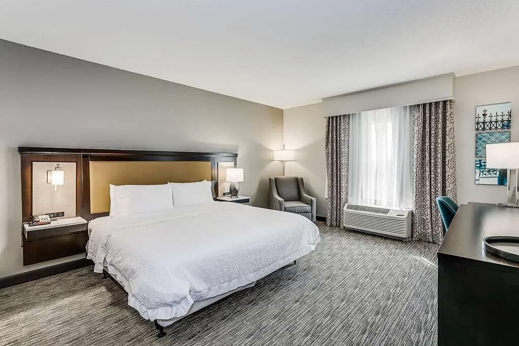Standaardkamer in het Hotel Hampton Inn Suites Downtown Mobile