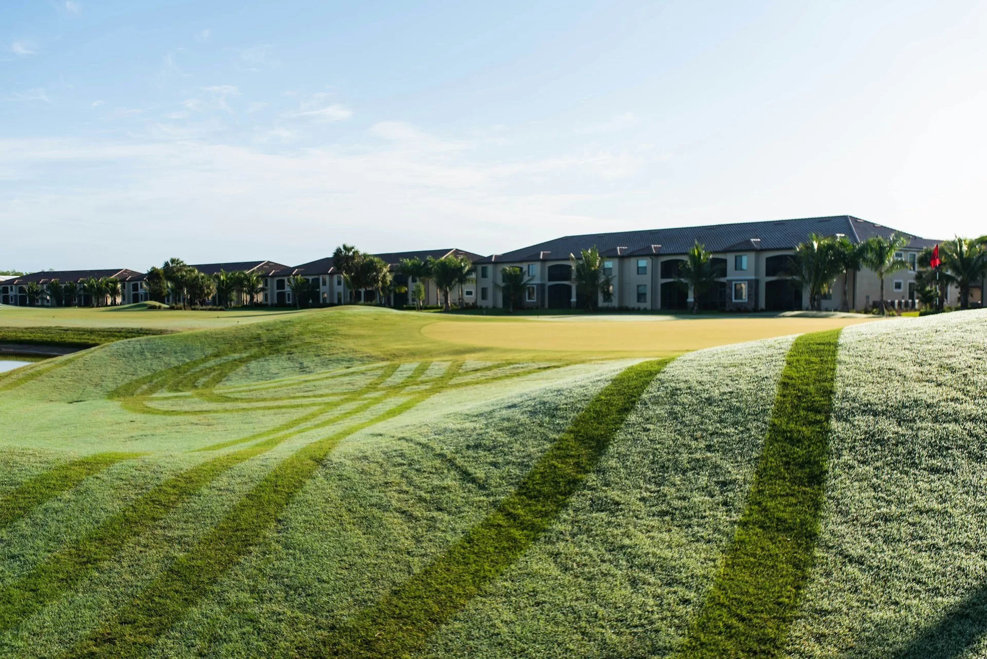 Golfbanen in Bonita Springs, Florida