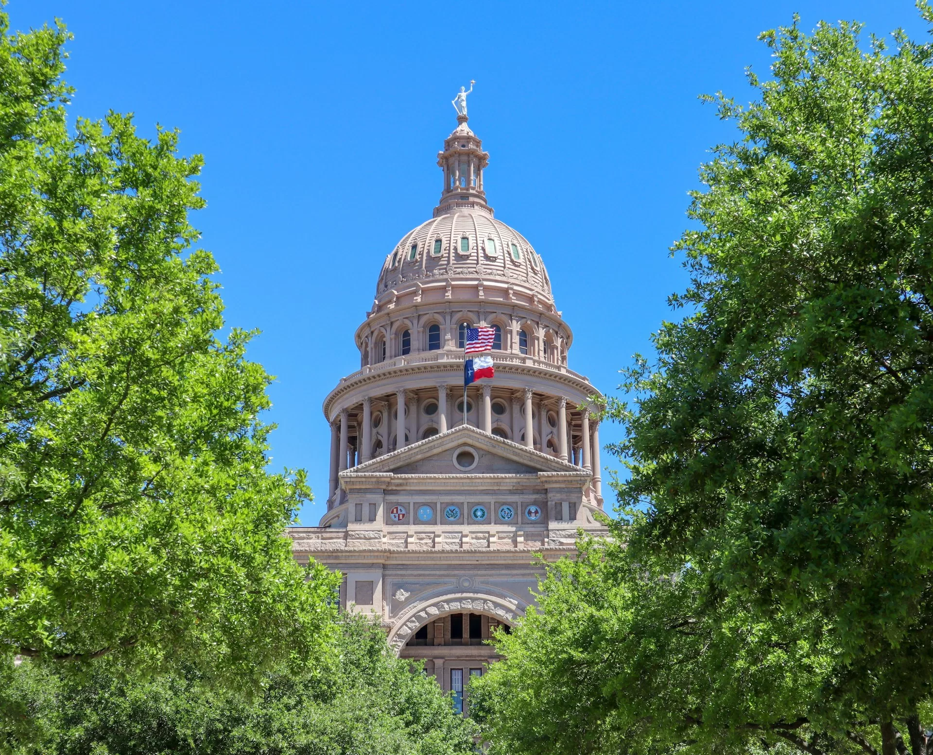 Het Texas State Capitol in Austin