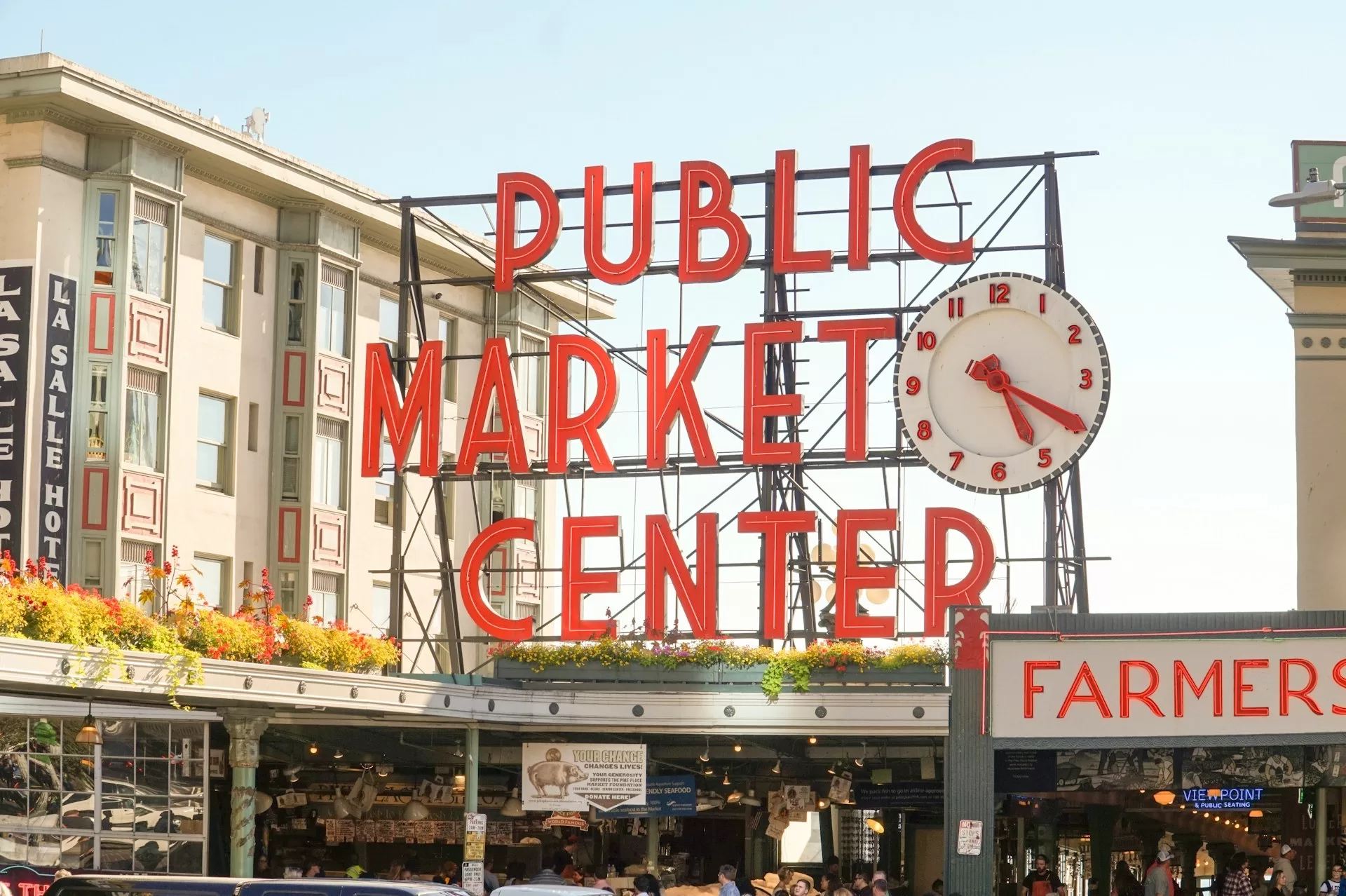 Pike Place Market in Seattle, Washington State