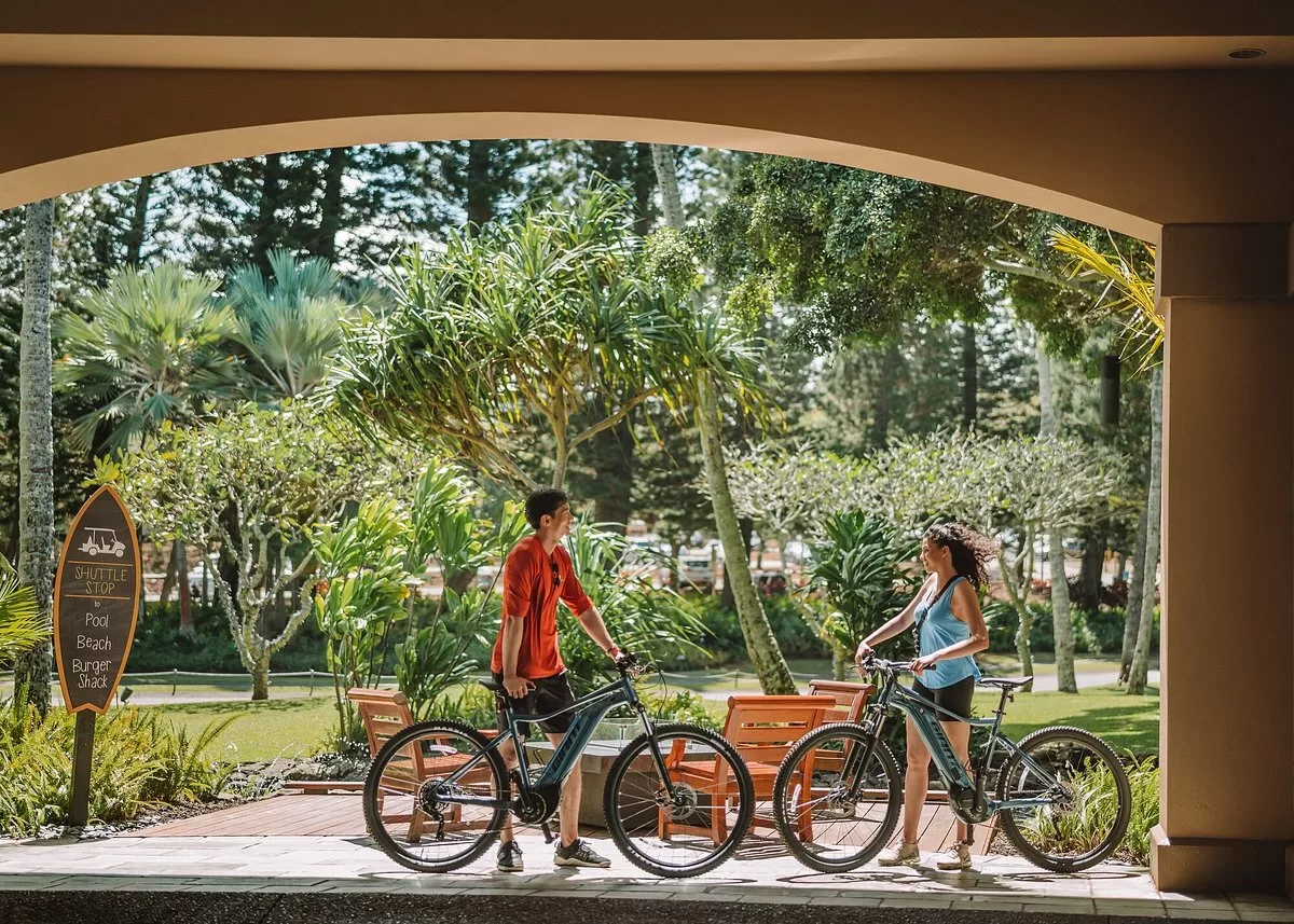 Fietsen die je kan gebruiken bij het Hotel Ritz Maui