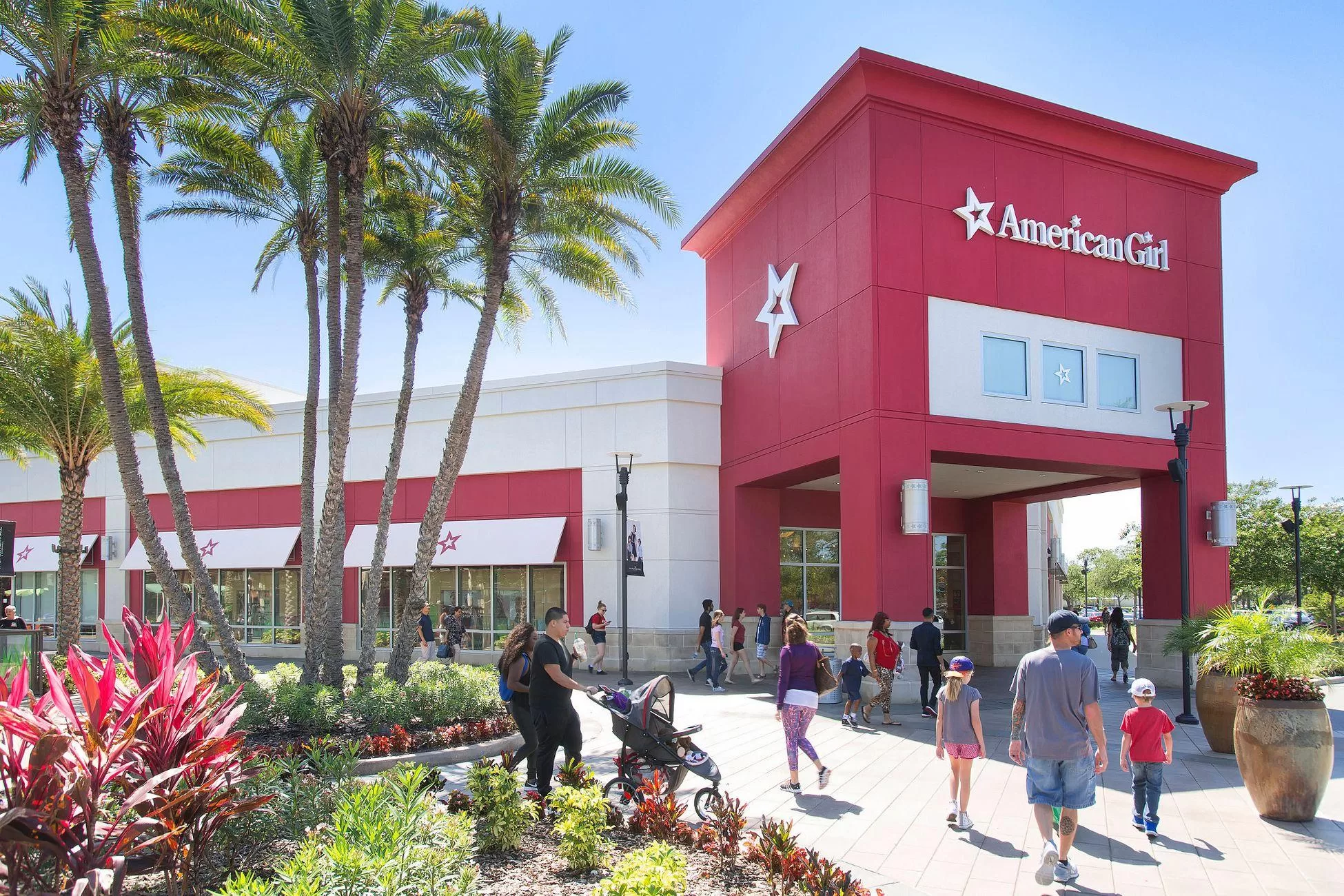 Ingang van The Florida Mall in Orlando, Florida