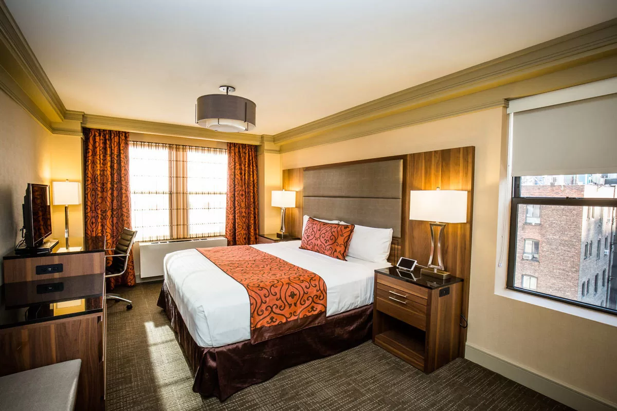 Standaardkamer in Hotel Belvedere New York