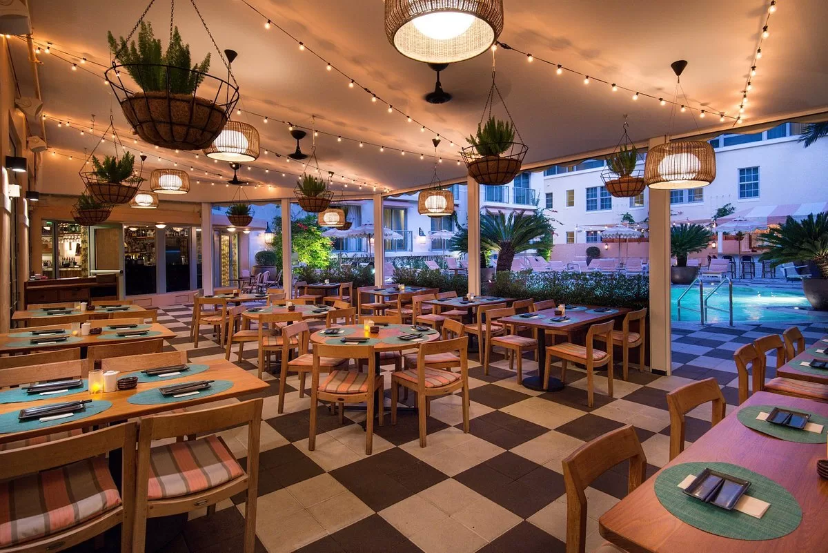 Restaurant in het Hotel The Plymouth Miami