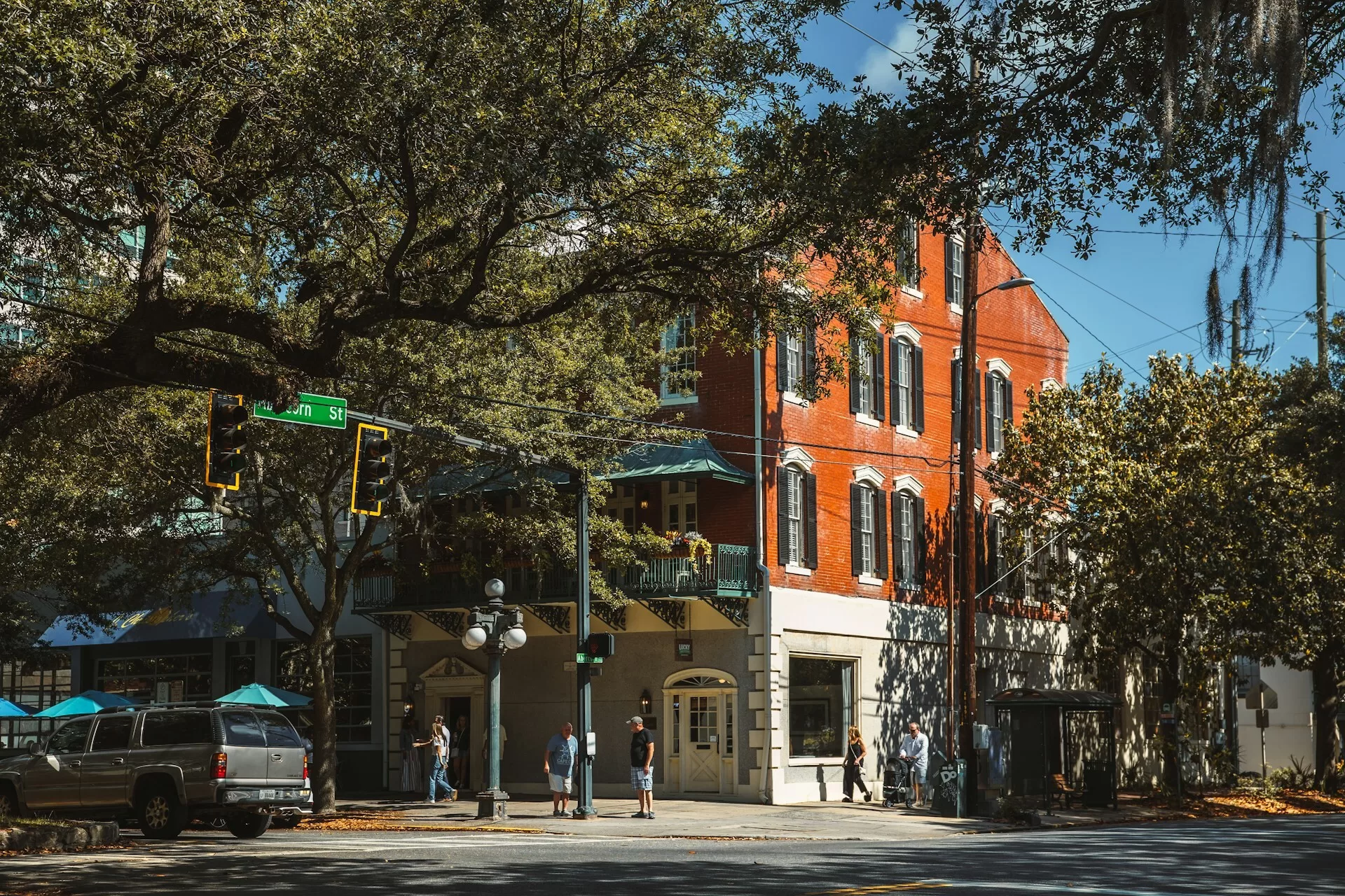 Een historisch pand in Savannah, Georgia