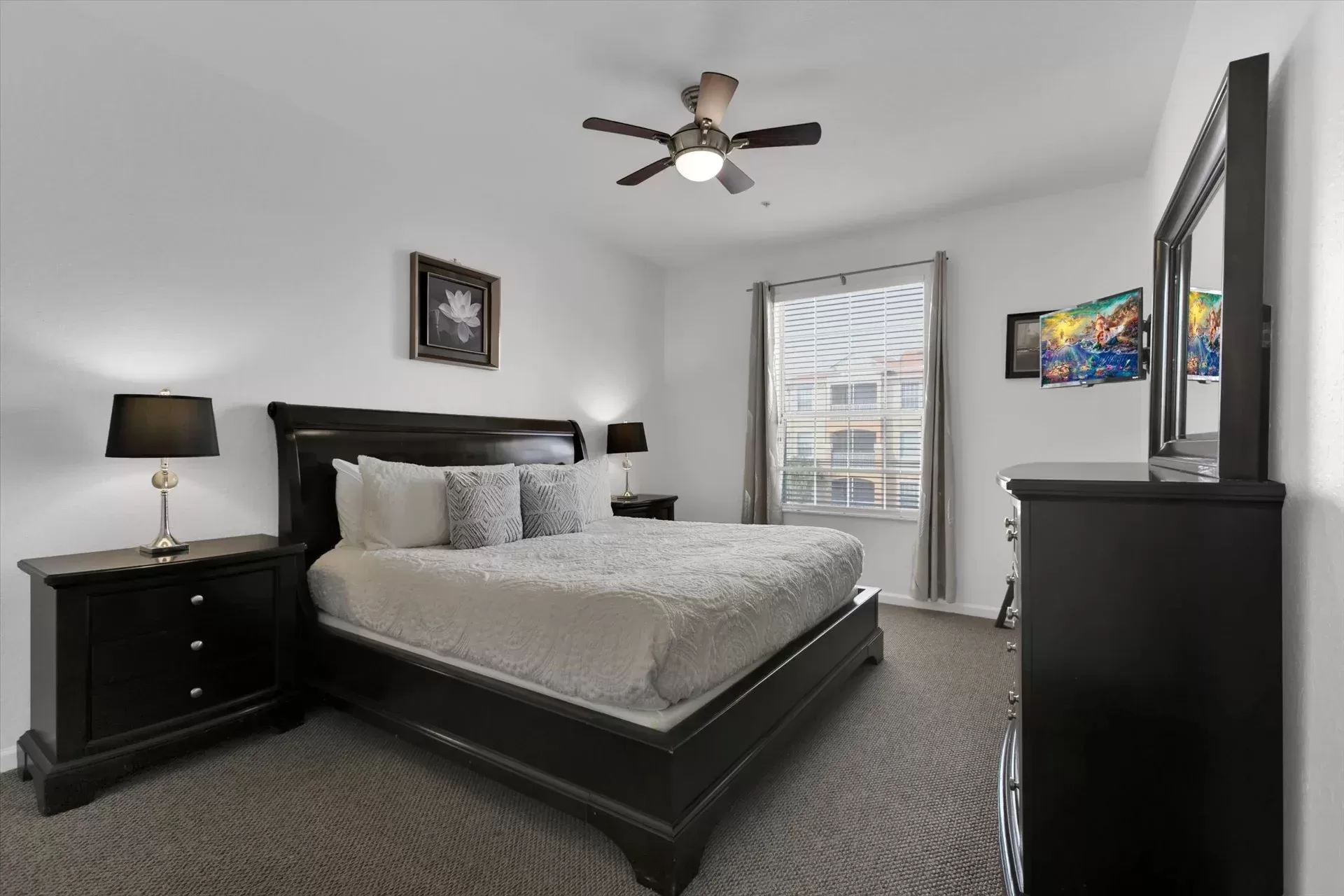 Een slaapkamer in een appartement in Windsor Hills, Orlando